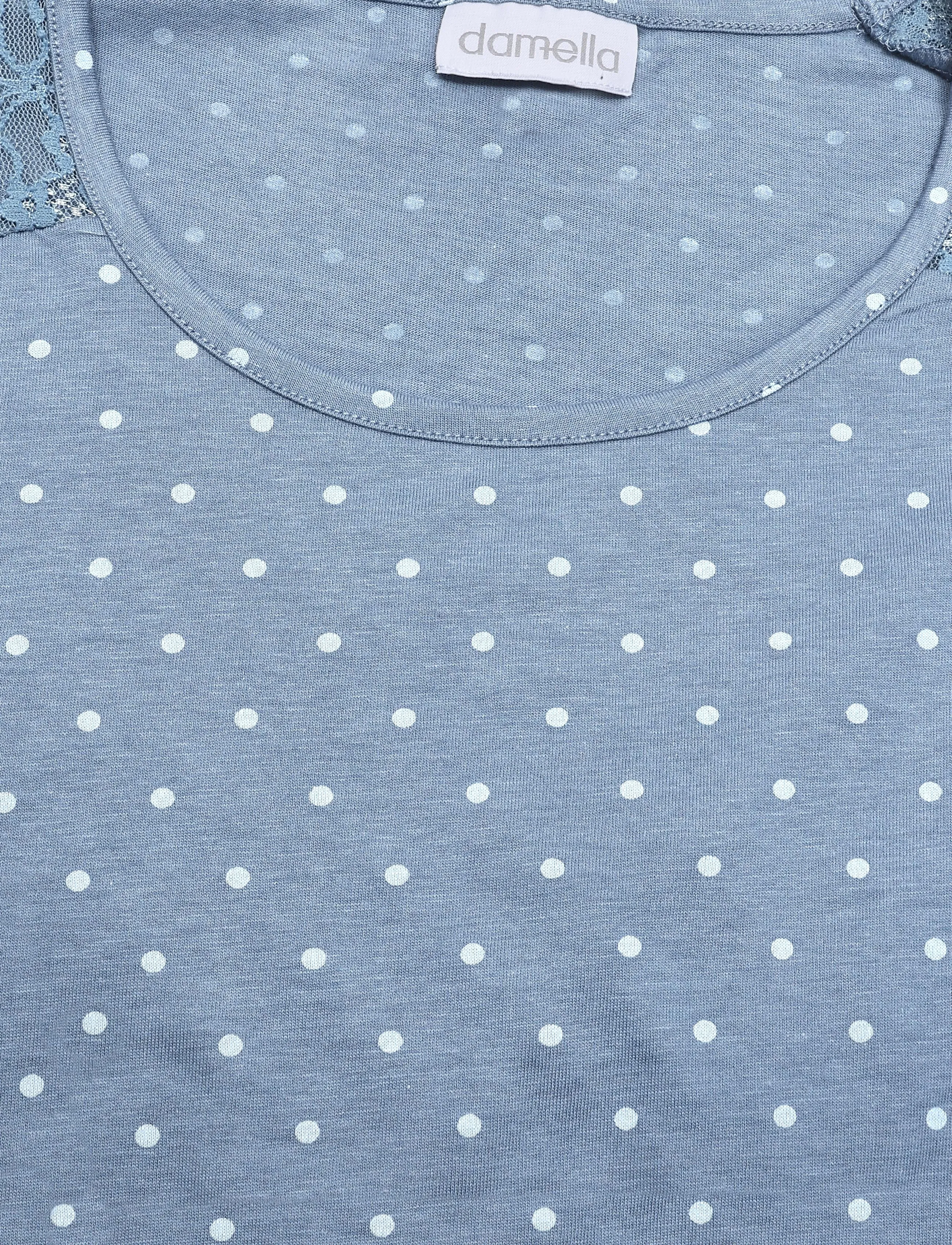 Damella of Sweden - Nightdress - nachthemden - blue - 5