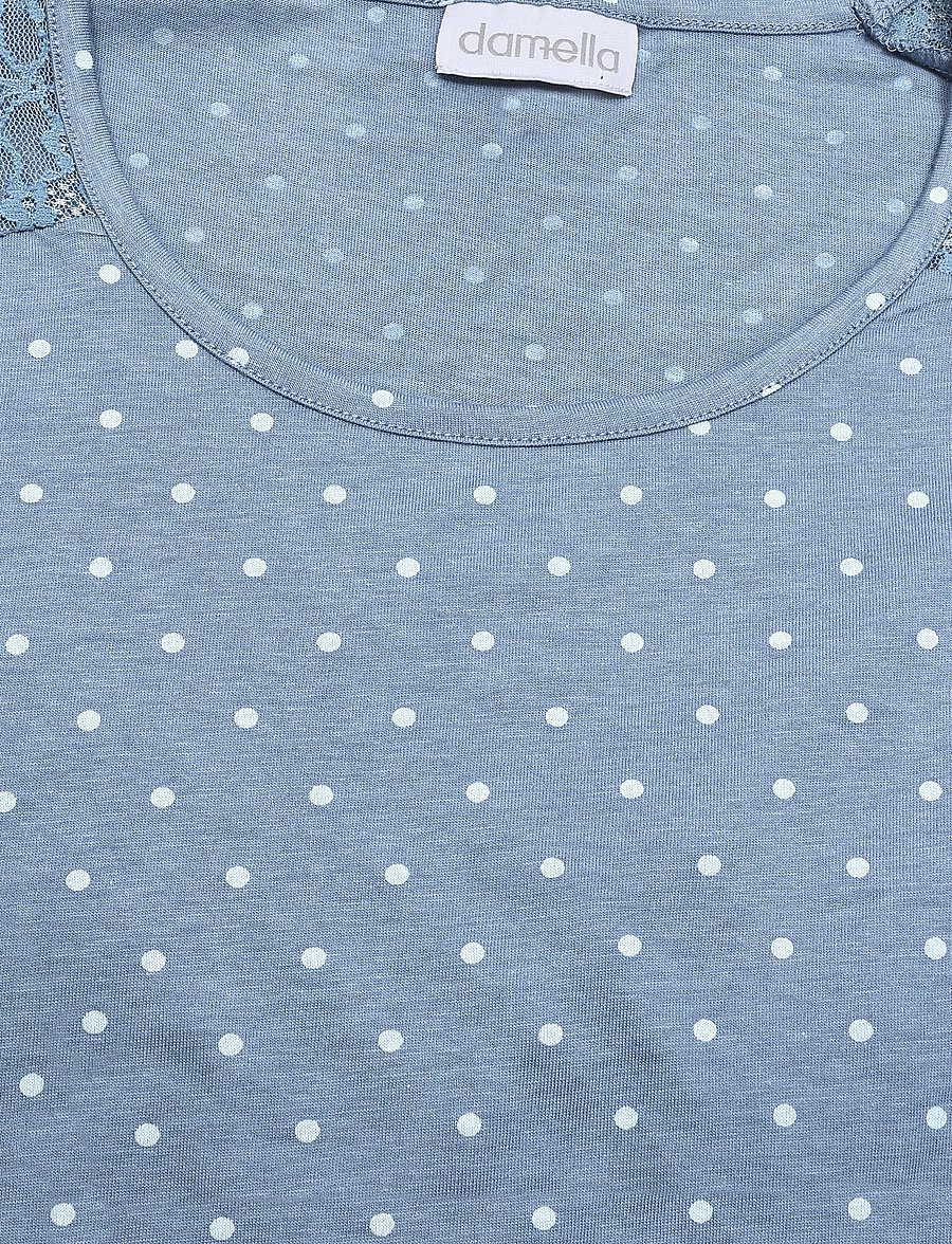 Damella of Sweden - Nightdress - nachthemden - blue - 5