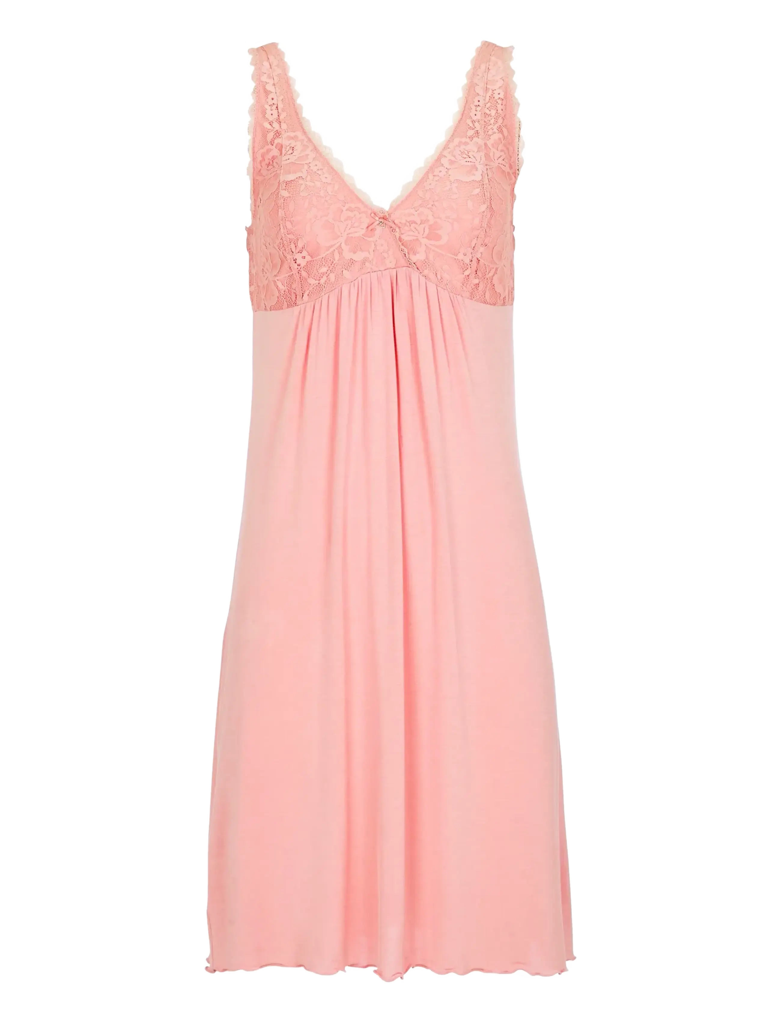 Damella of Sweden Nightdress Louise, S, Night & Loungewear, Rosa - Nightdresses, Frauen