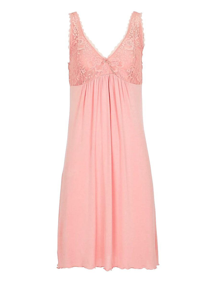 Damella of Sweden - Nightdress Louise - chemises de nuit - rose - 0