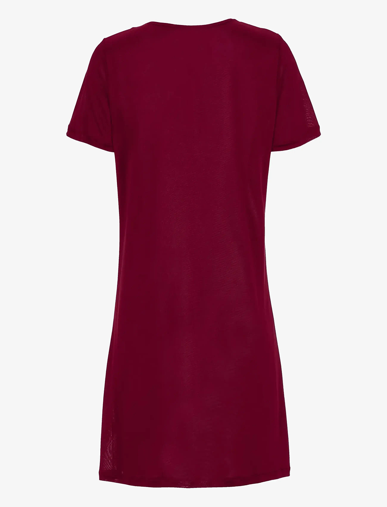 Damella of Sweden - Silk Nightdress - nattlinnen - bordeaux - 1