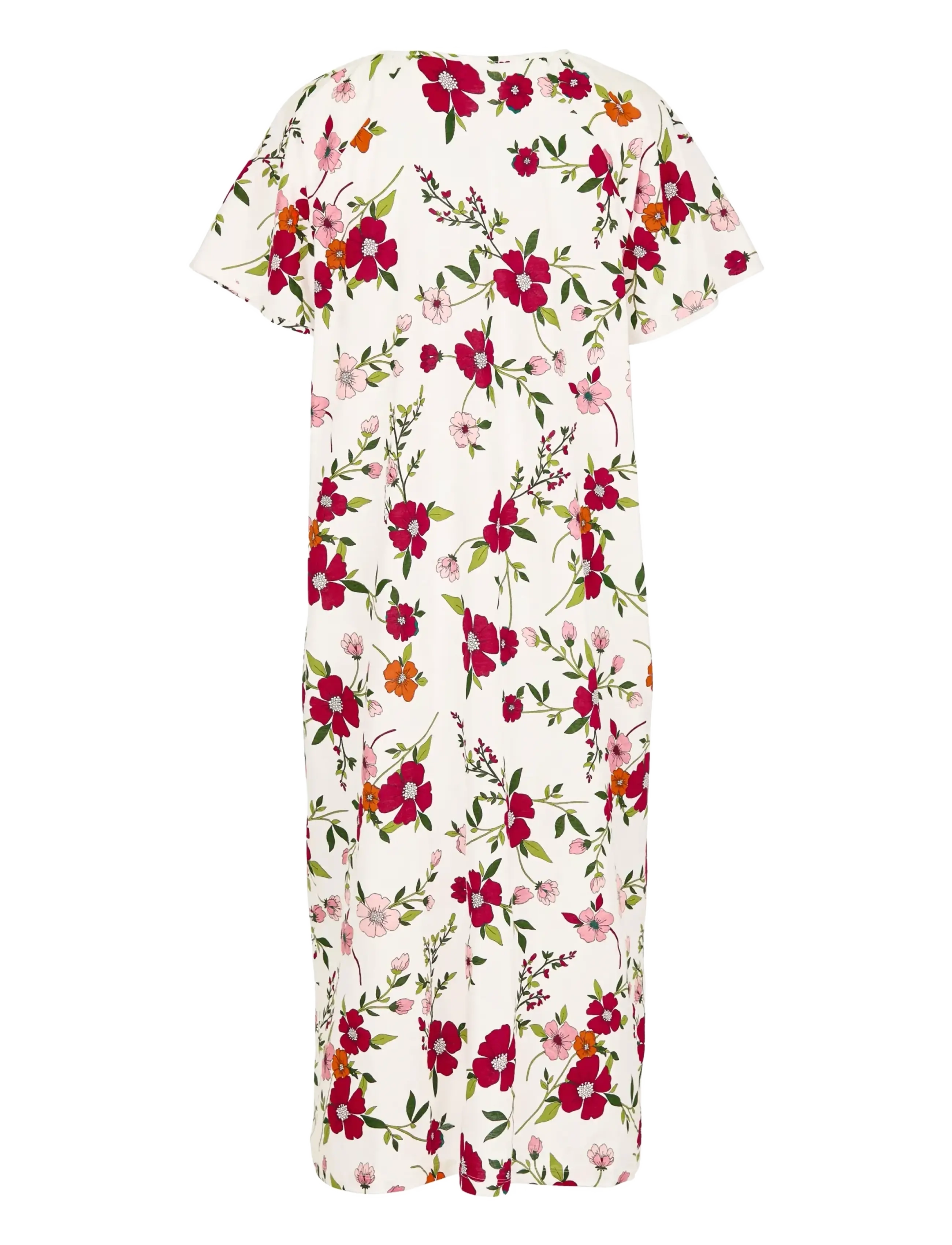 Damella of Sweden - Nightdress with short sleeves - nachthemden - flower - 1