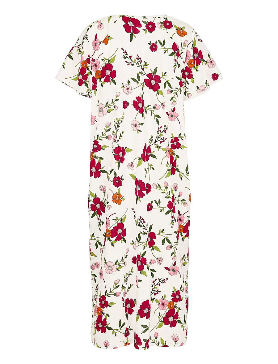 Damella of Sweden - Nightdress with short sleeves - nachthemden - flower - 1