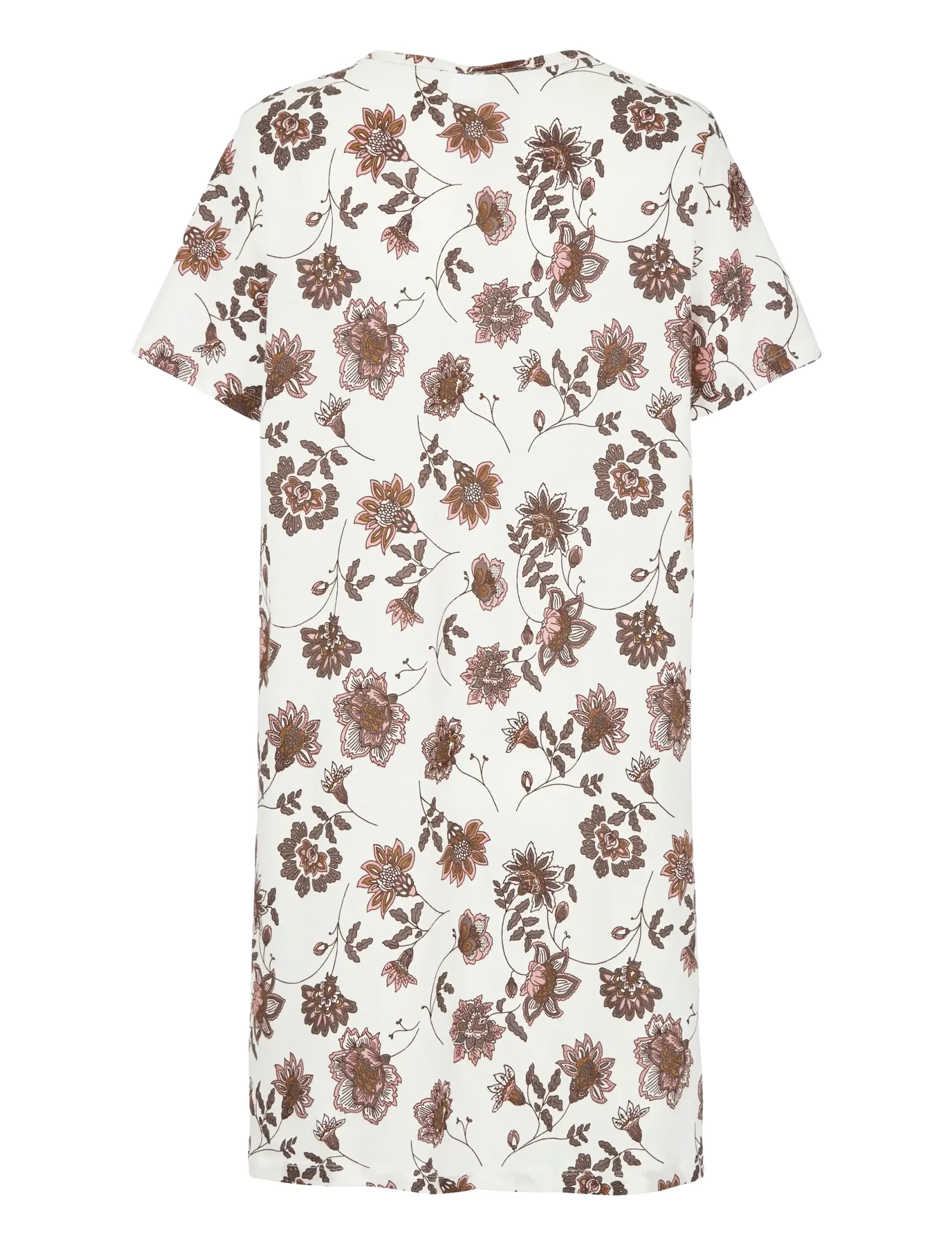 Damella of Sweden - Nightdress with short sleeves - soft pink - 1