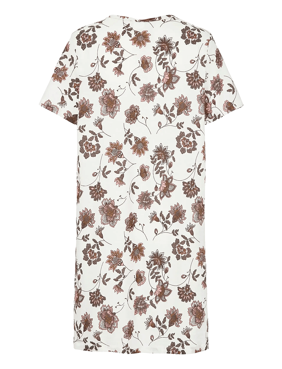 Damella of Sweden - Nightdress with short sleeves - soft pink - 1