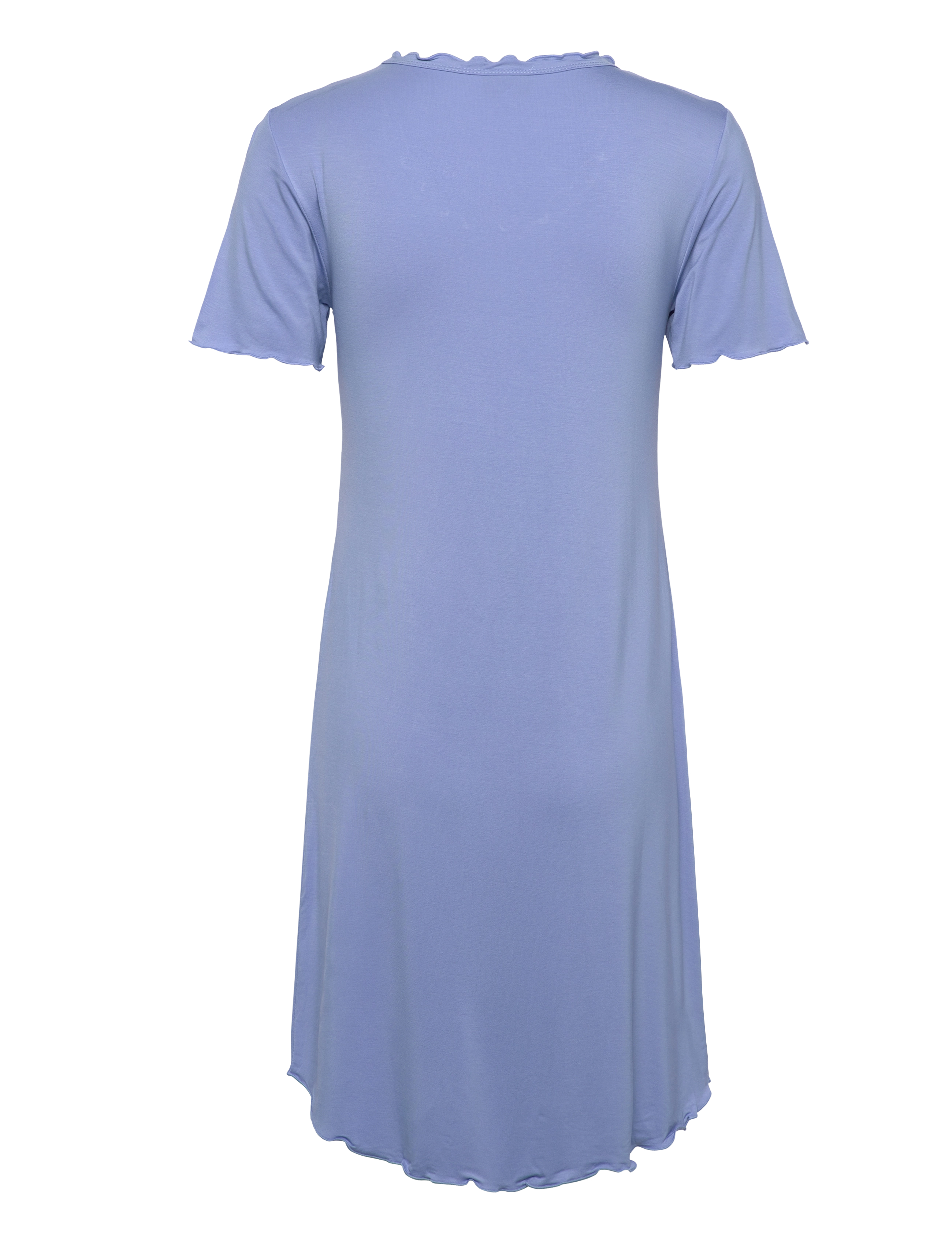 Damella of Sweden - Nightdress short sleeve Josefine - laveste priser - blue - 2