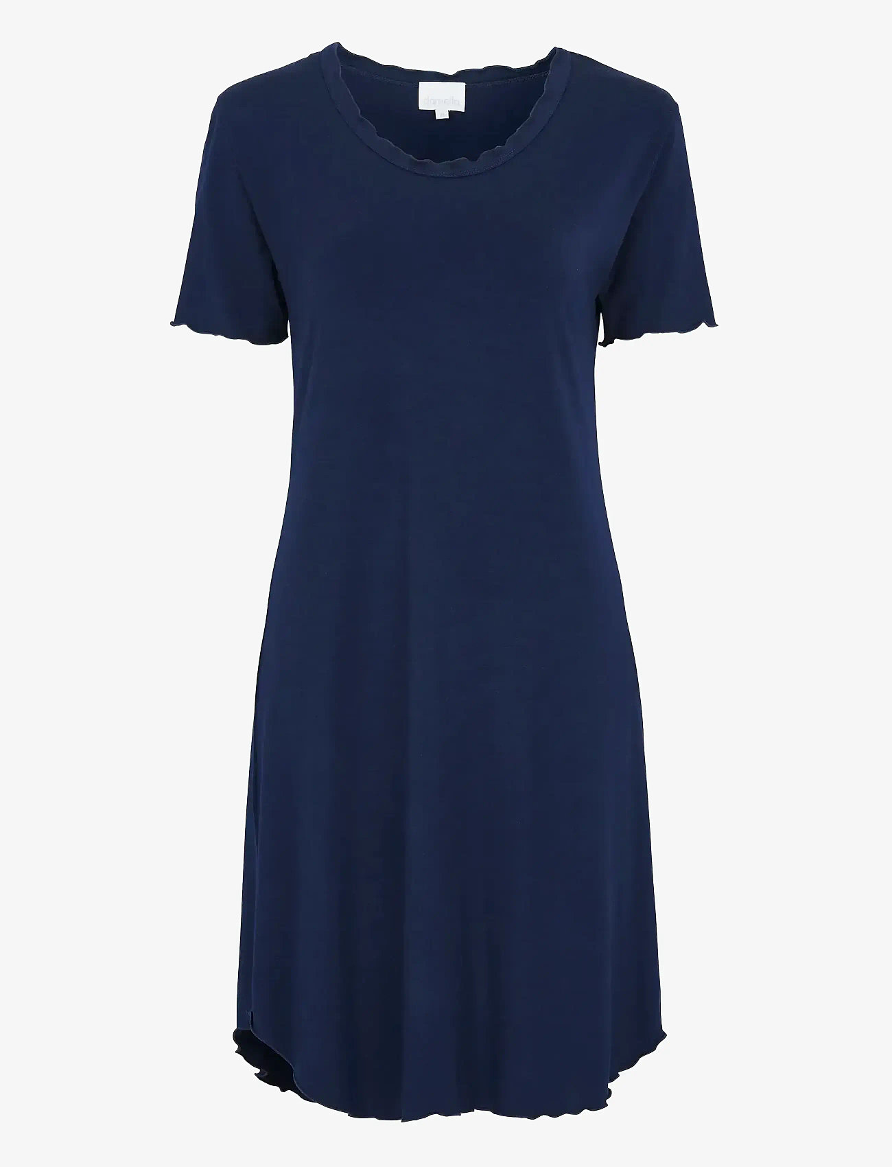 Damella of Sweden - Nightdress Josefine - nattlinnen - navy - 1