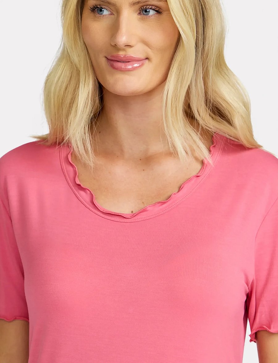 Damella of Sweden - Nightdress Josefine - chemises de nuit - raspberry - 5