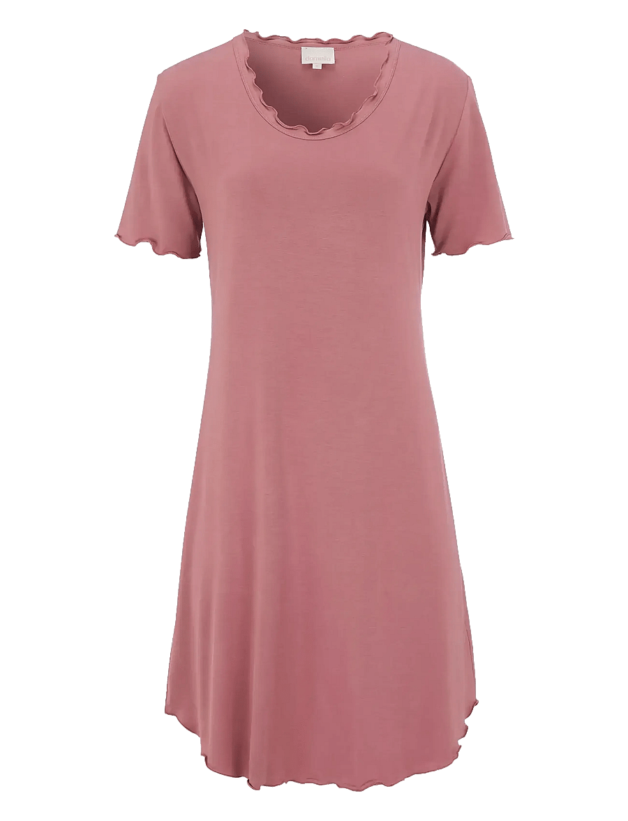Damella of Sweden - Nightdress Josefine - natkjoler - rosewood - 1