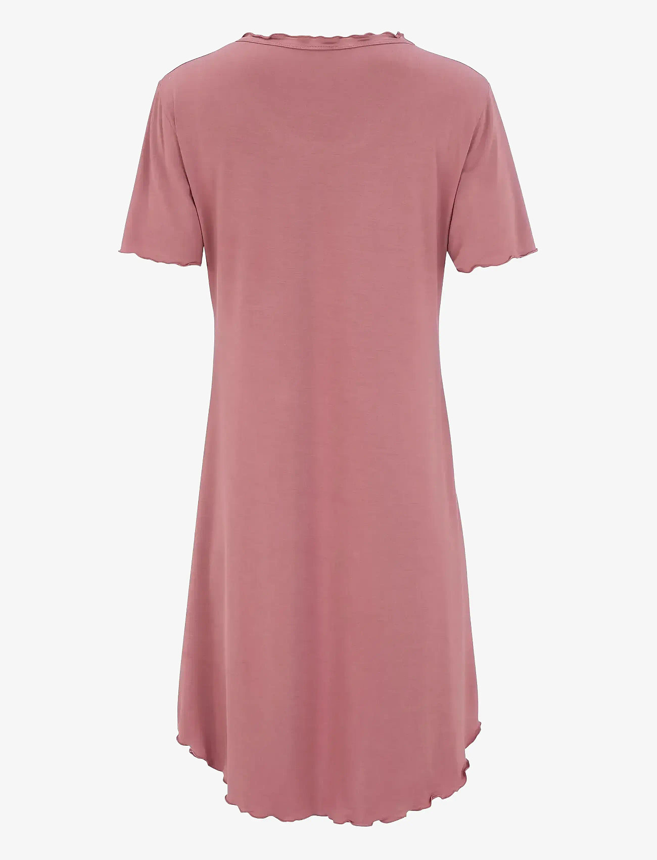 Damella of Sweden - Nightdress Josefine - nattlinnen - rosewood - 2