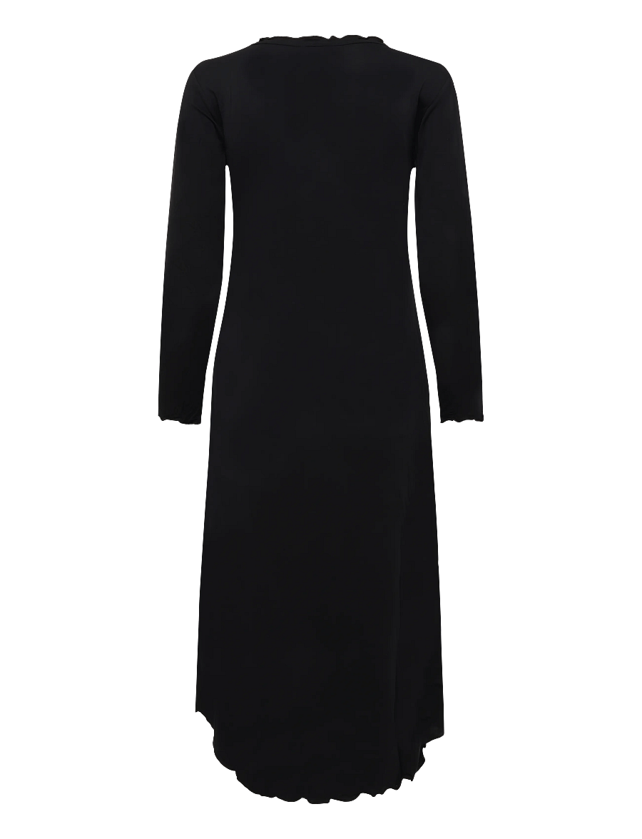 Damella of Sweden - Nightdress Amelia - nachthemden - black - 2