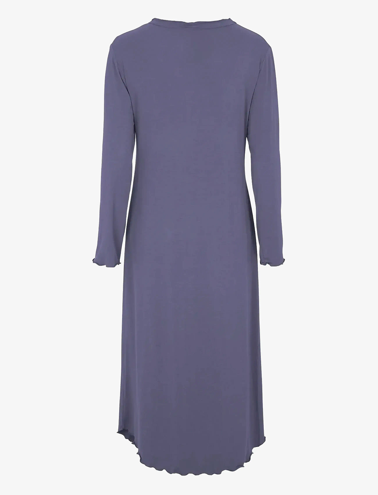 Damella of Sweden - Nightdress long sleeve - blueberry - 2