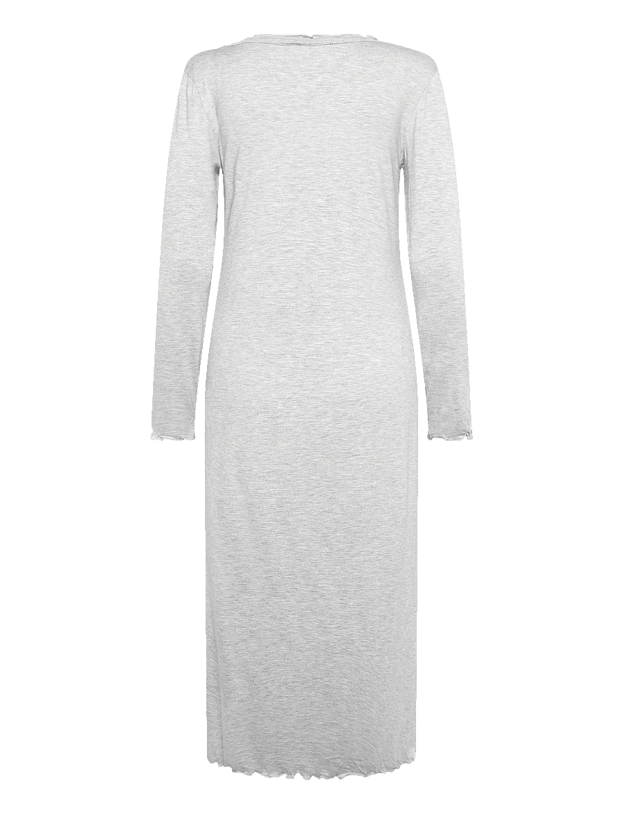 Damella of Sweden - Nightdress Amelia - nachthemden - grey melange - 2