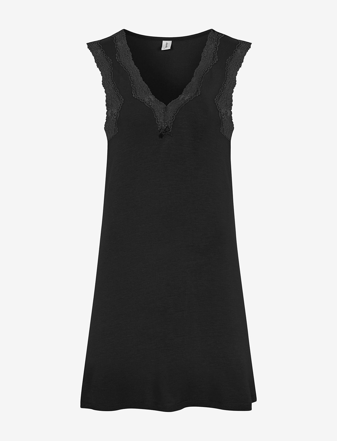 Damella of Sweden - Nightdress - nachthemden - black - 1