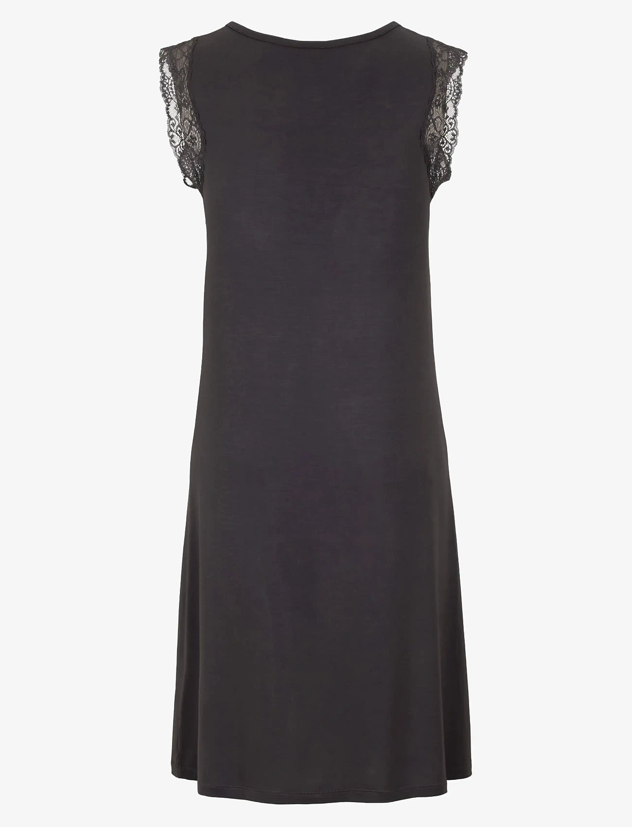 Damella of Sweden - Nightdress - nattlinnen - black - 2