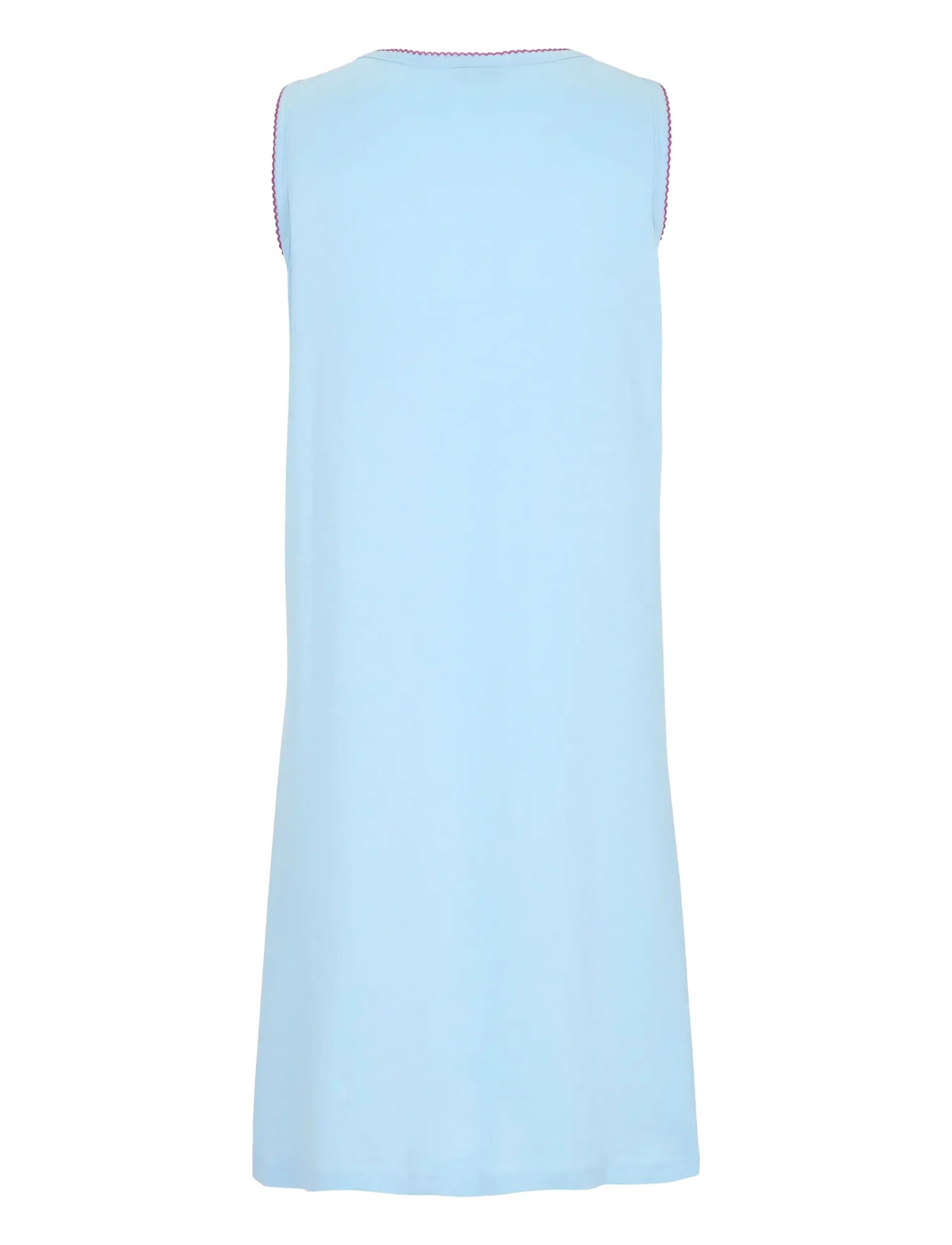 Damella of Sweden - Sleevelesss Nightdress - nachthemden - blue - 1
