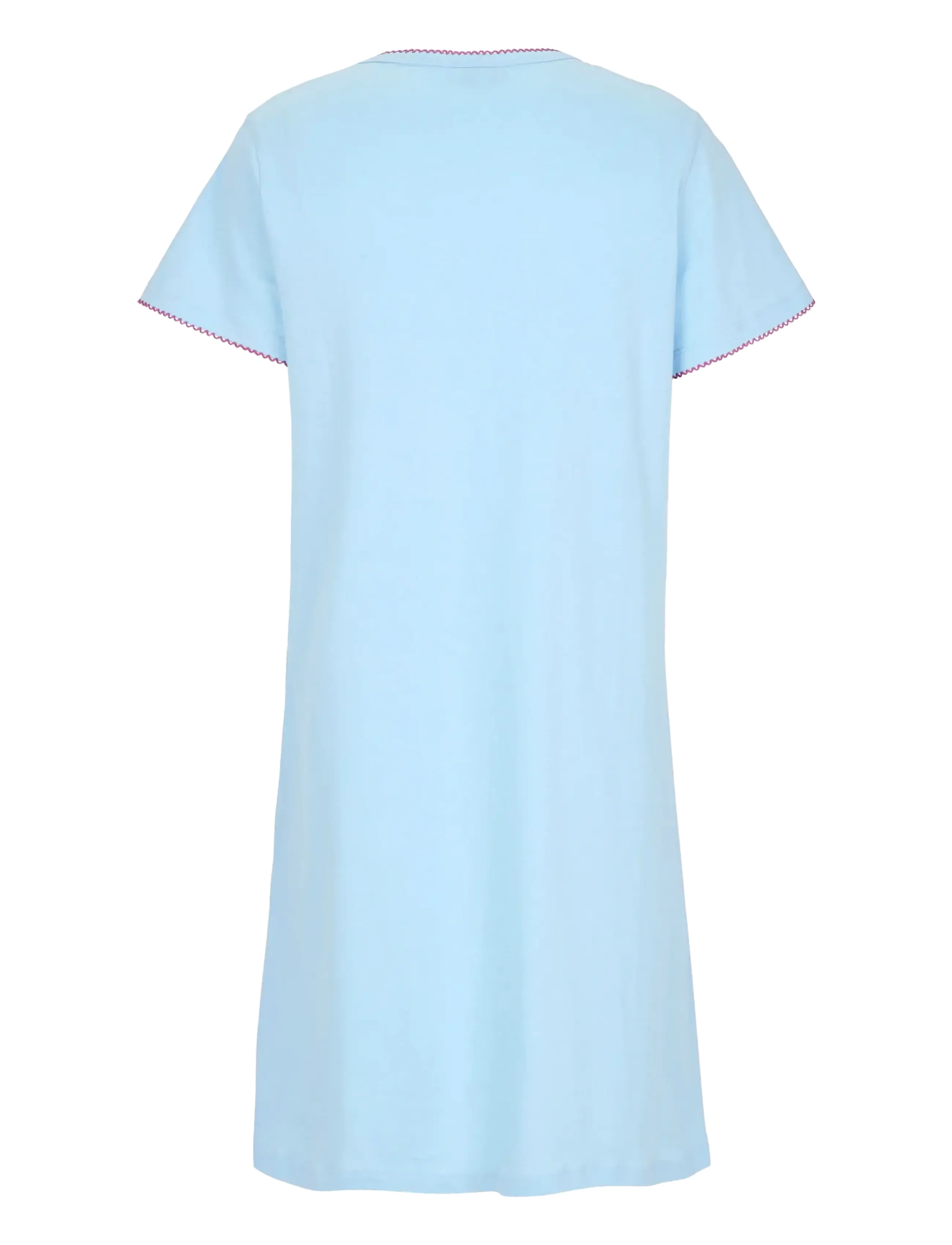 Damella of Sweden - Nightdress with short sleeves - blue - 2
