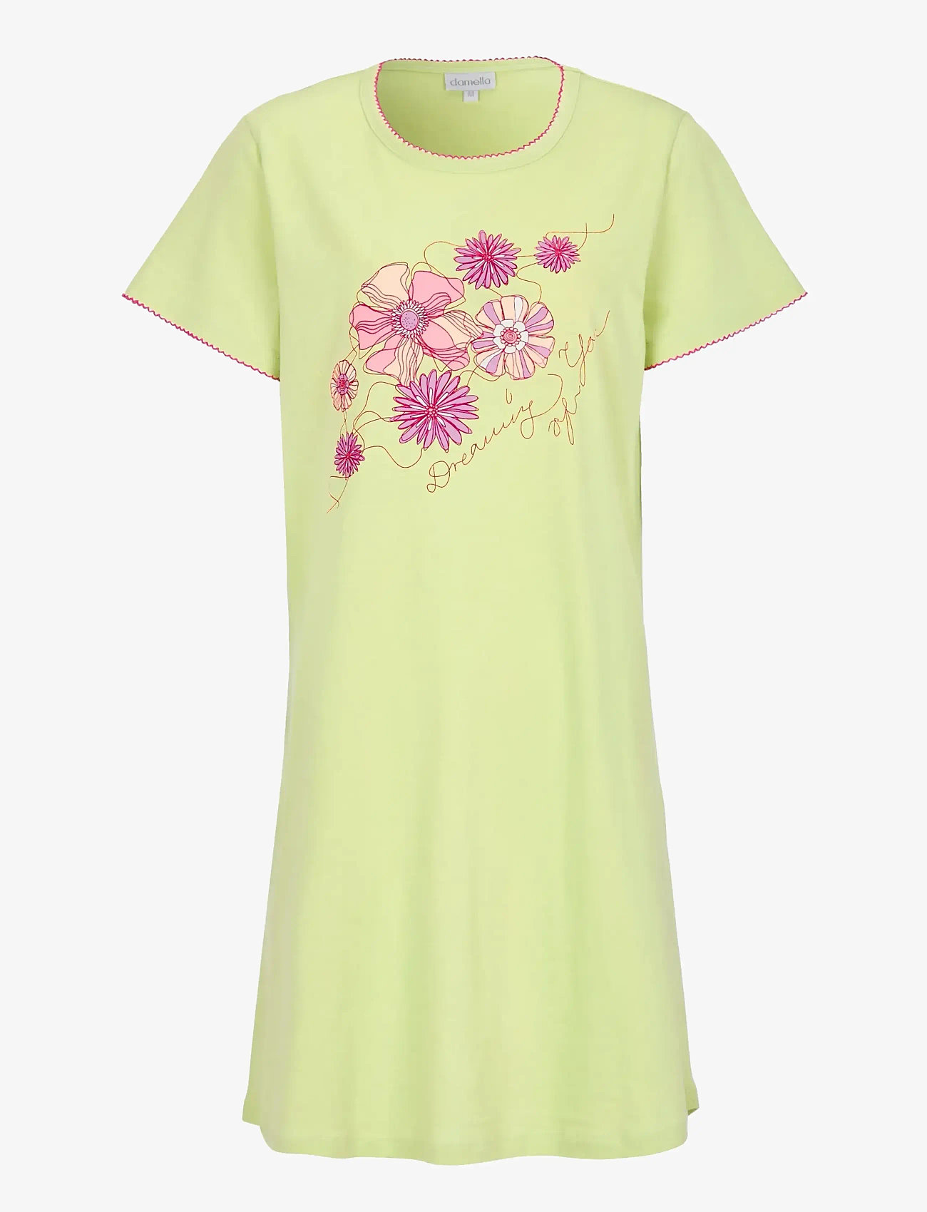 Damella of Sweden - Nightdress with short sleeves - Öösärgid - green - 1