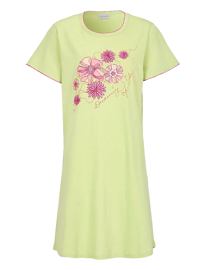 Damella of Sweden - Nightdress with short sleeves - Öösärgid - green - 1