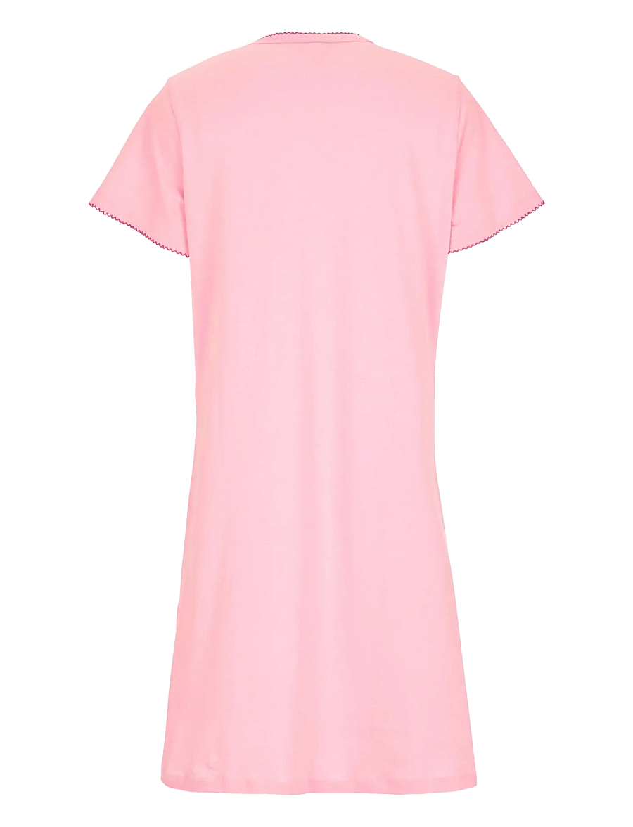 Damella of Sweden - Nightdress with short sleeves - pink - 2