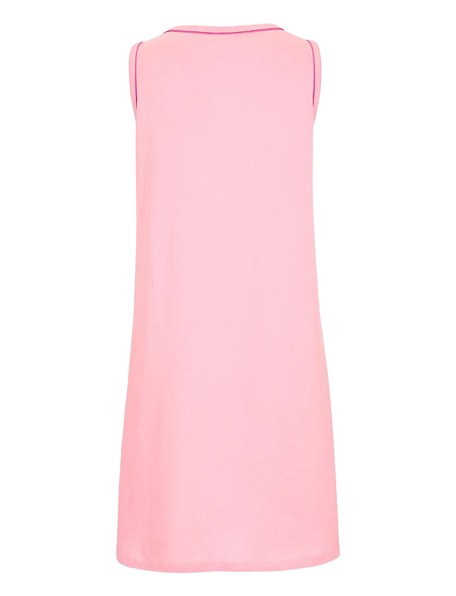 Damella of Sweden - Sleevelesss Nightdress - nachthemden - pink - 1
