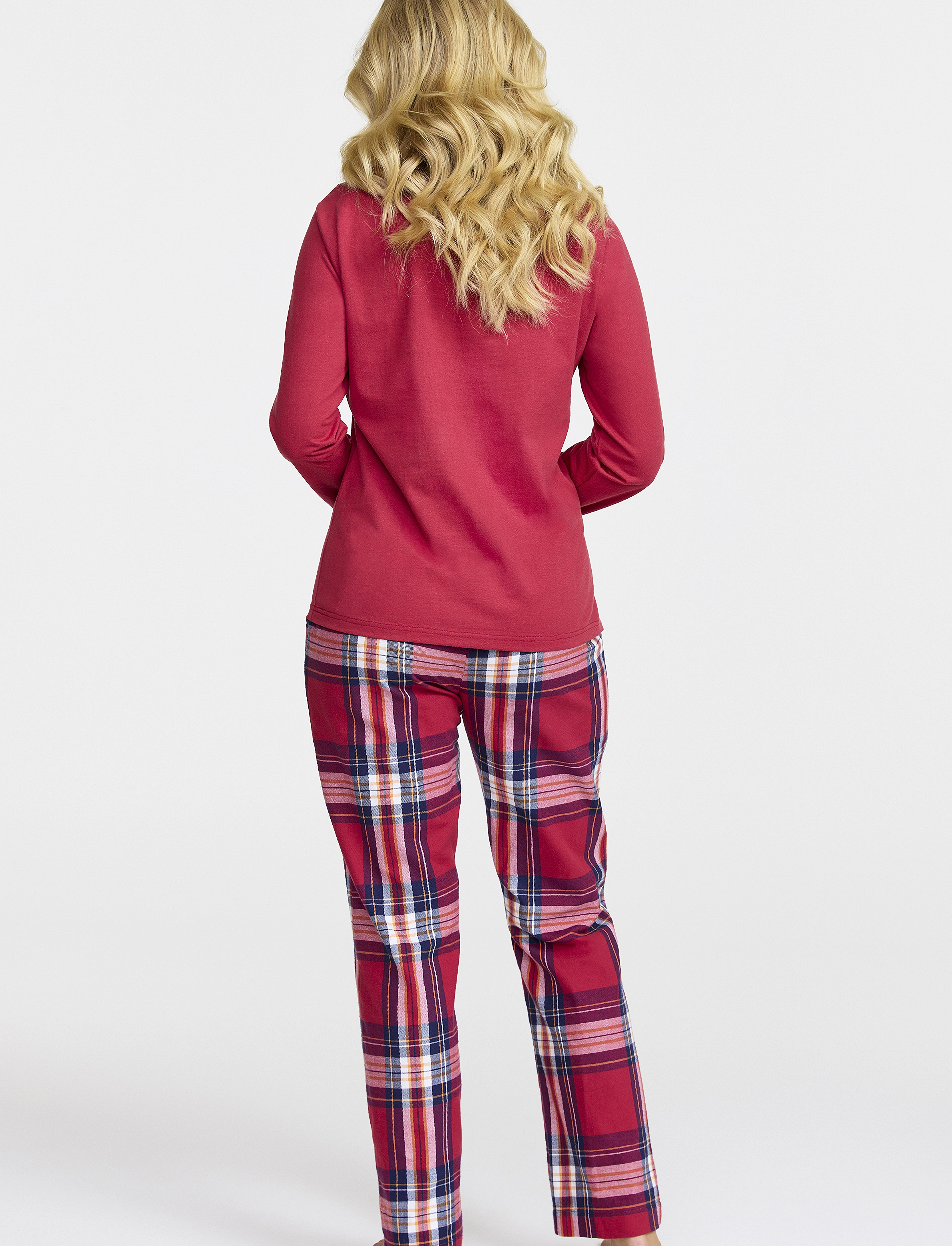Damella of Sweden - Pyjamas - fødselsdagsgaver - cranberry - 3