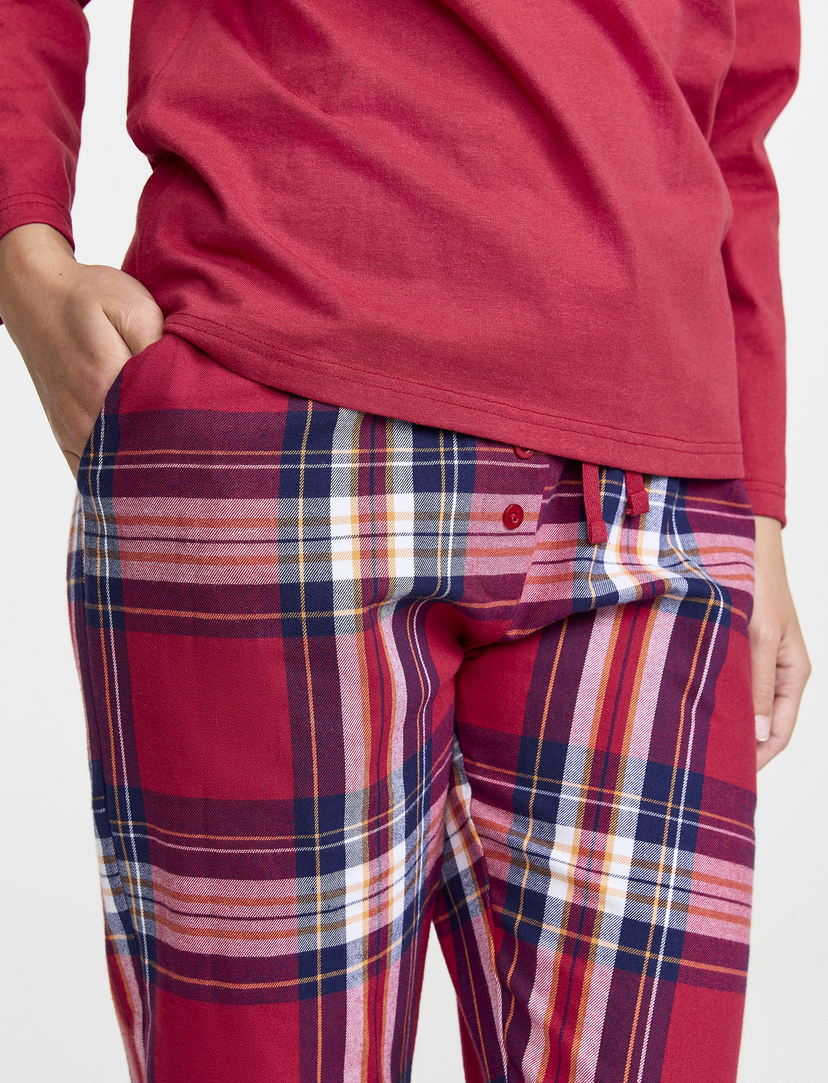Damella of Sweden - Pyjamas - fødselsdagsgaver - cranberry - 5