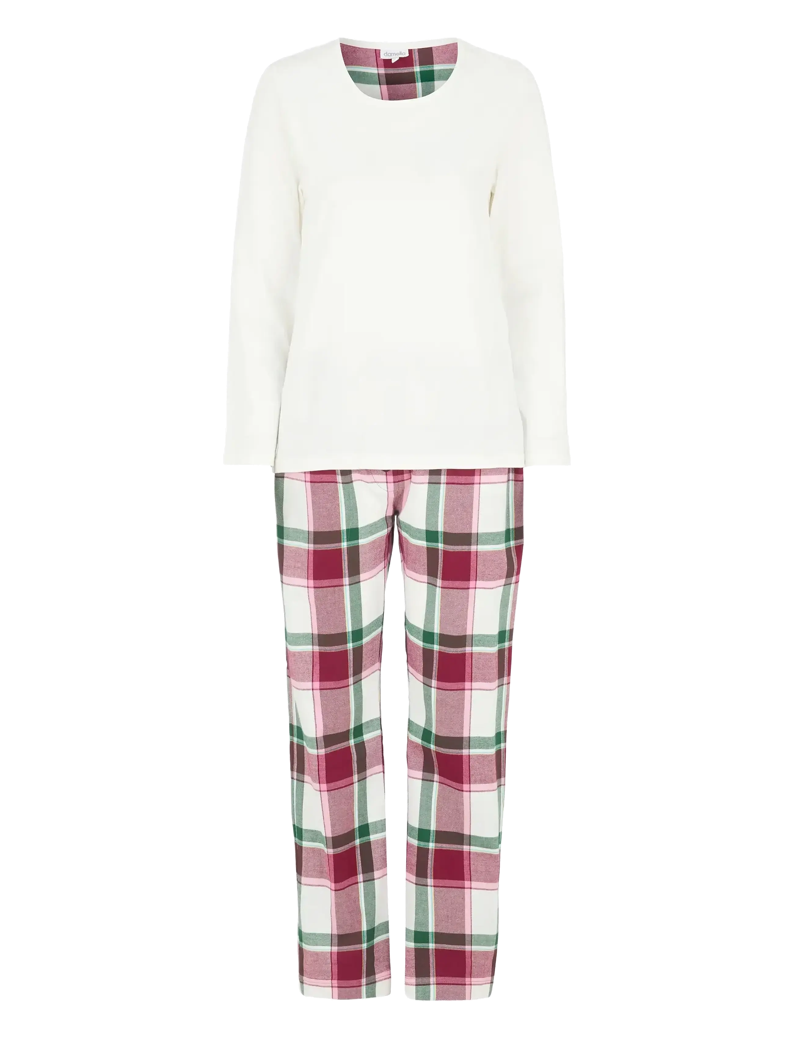 DAMELLA OF SWEDEN Pyjamas Cream - L - Damen