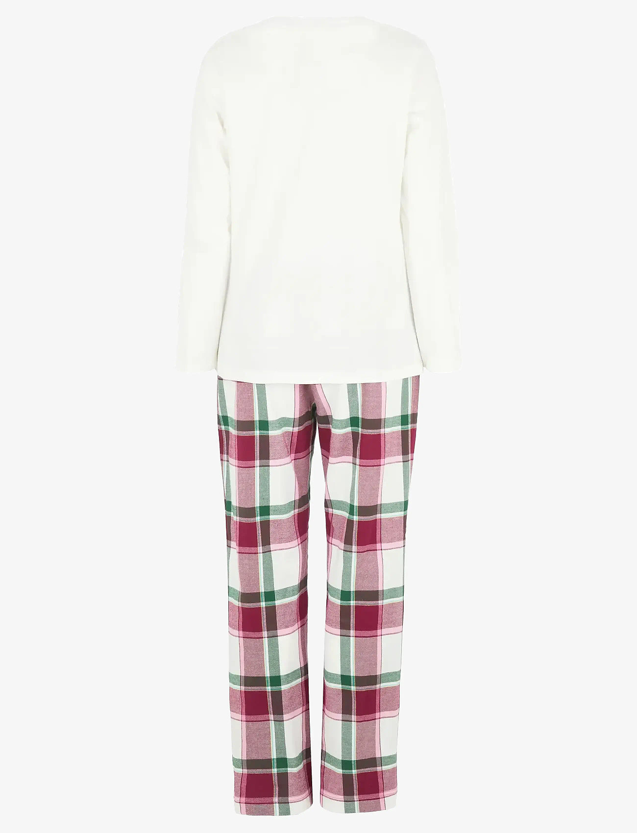 Damella of Sweden - Pyjamas - julepyjamas - wine/ivory - 2