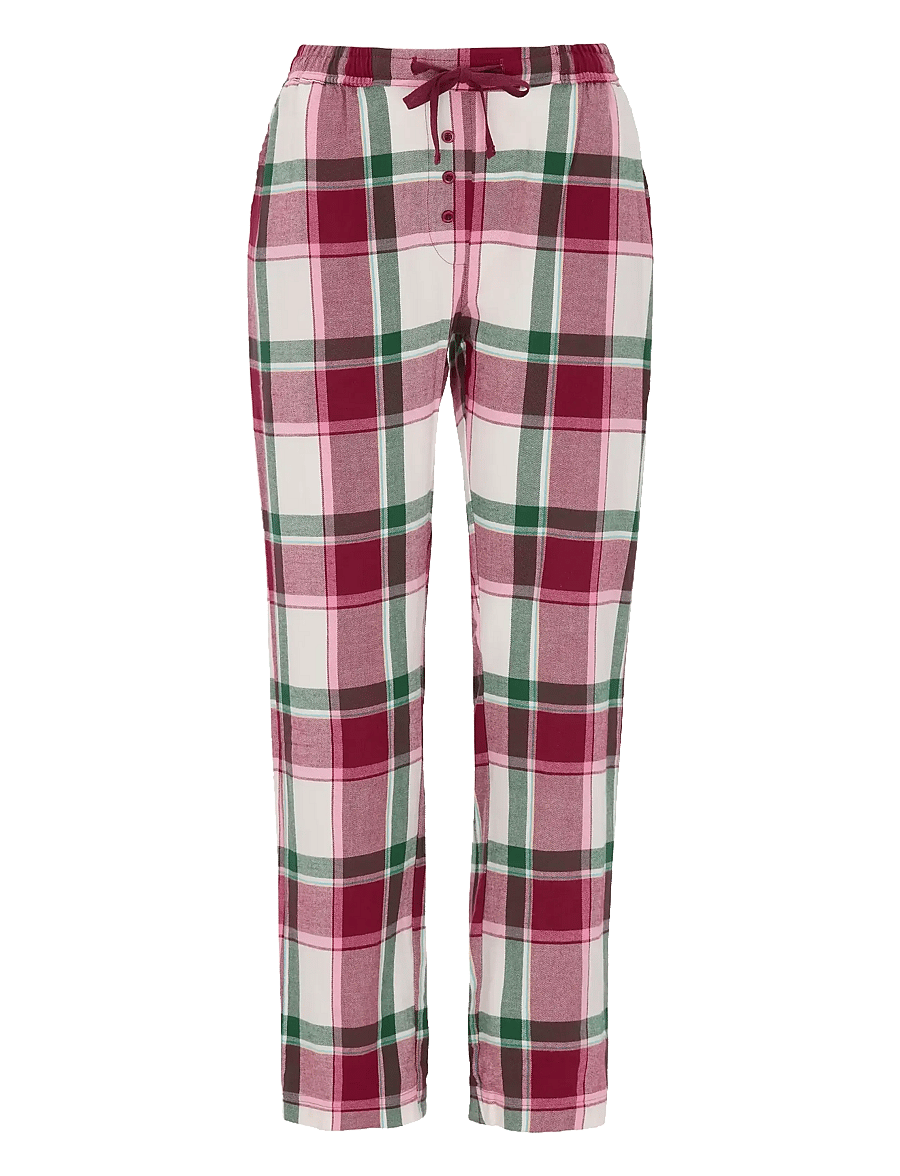 Damella of Sweden - Flannel pyjamas Bonnie - pyjamas - wine/ivory - 3