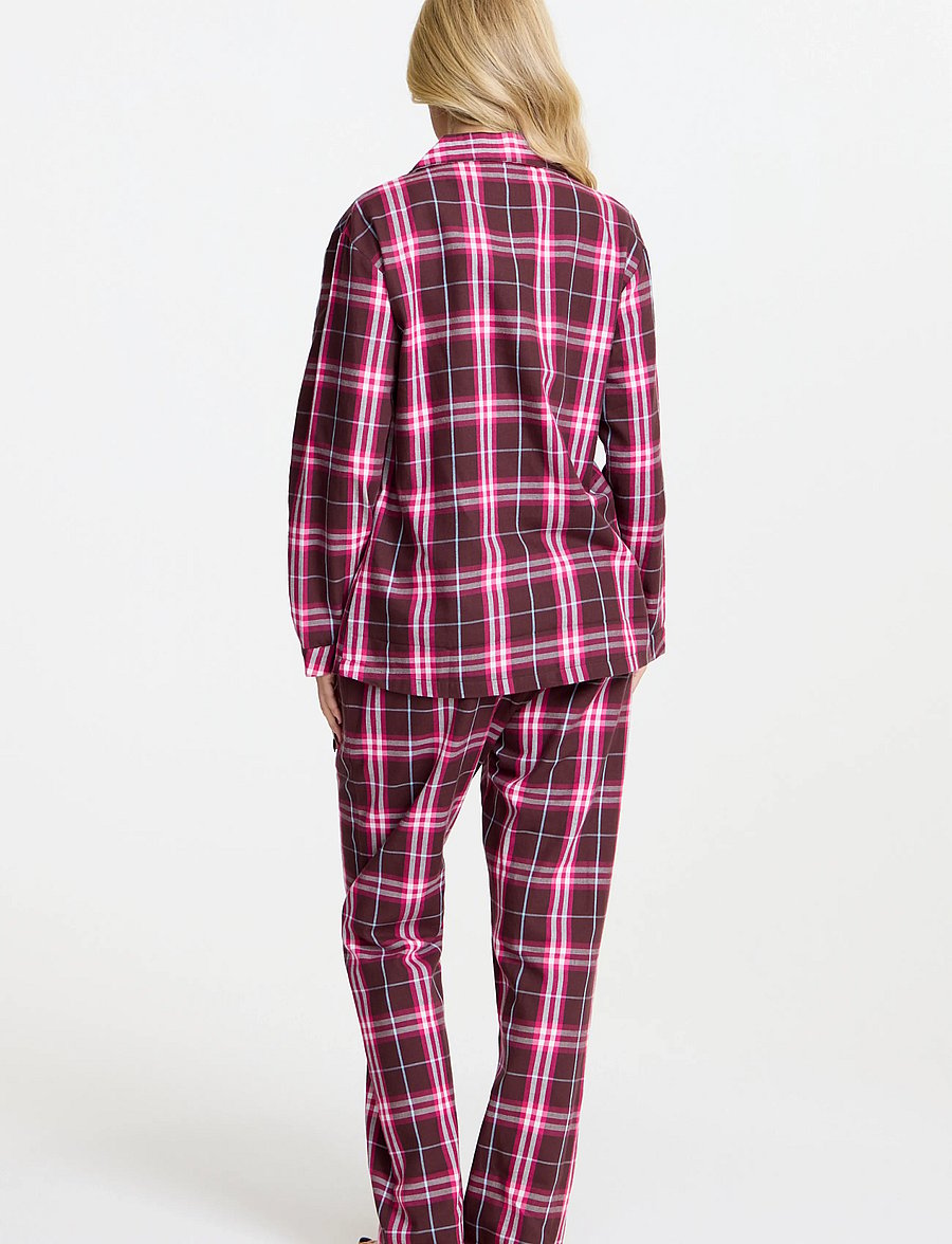 Damella of Sweden - Flannel pyjamas Molly - pyjamas - brown/pink - 3