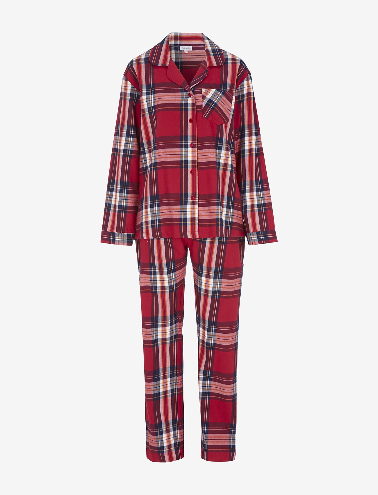 Damella of Sweden - Pyjamas - julepyjamas - cranberry - 1