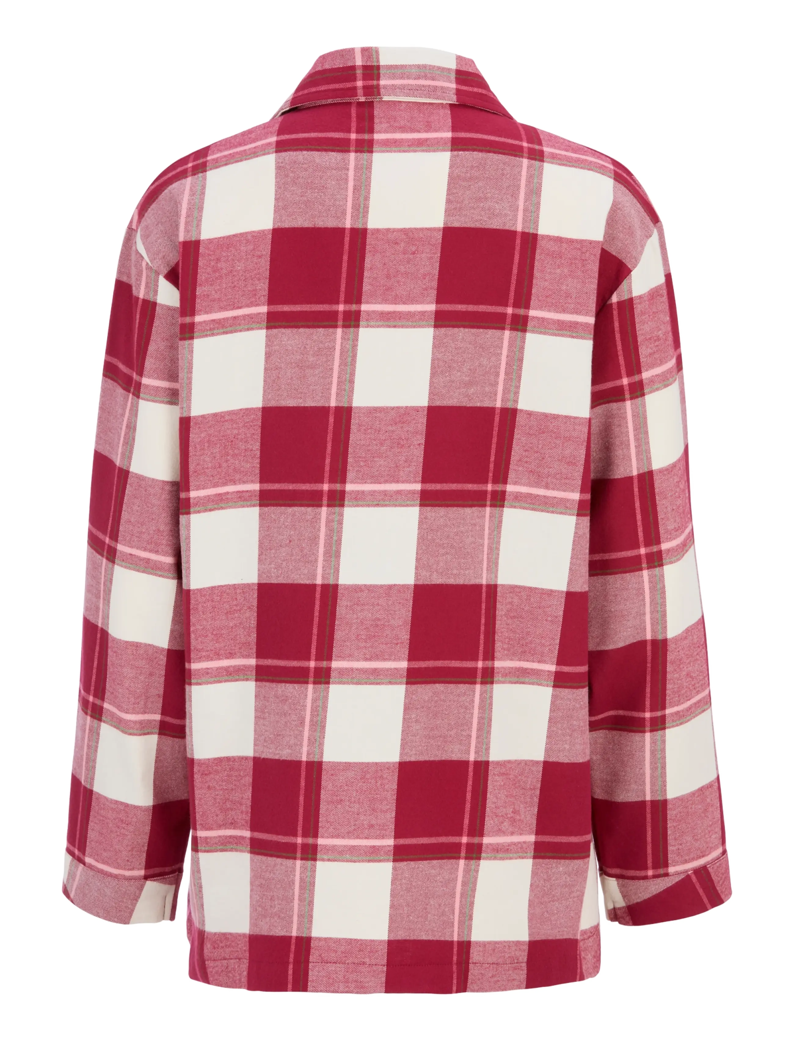 Damella of Sweden - Flannel pyjamas Molly - pyjamas - ivory/wine - 4