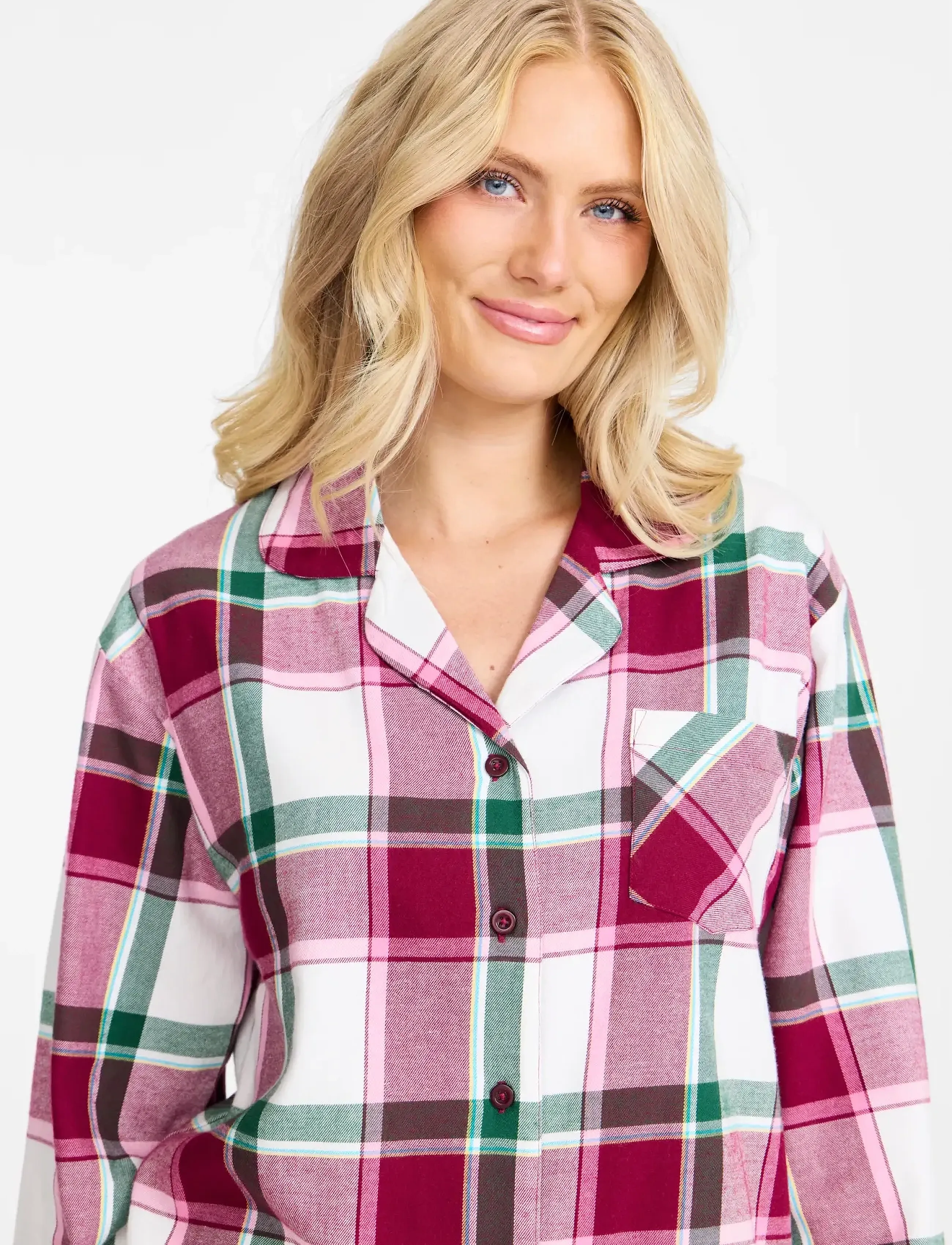 Damella of Sweden Flannel Pyjamas Molly dam – bild 4