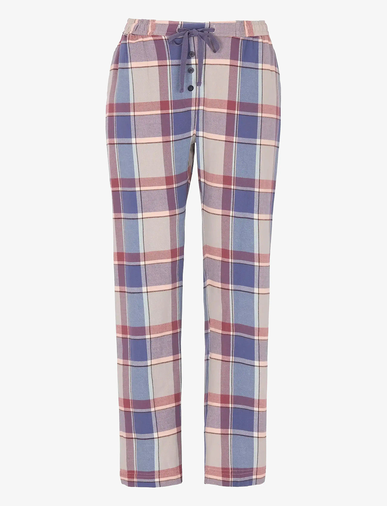 Damella of Sweden - Flannel pyjamas trousers - jõulupidžaamad - rose/blue - 1