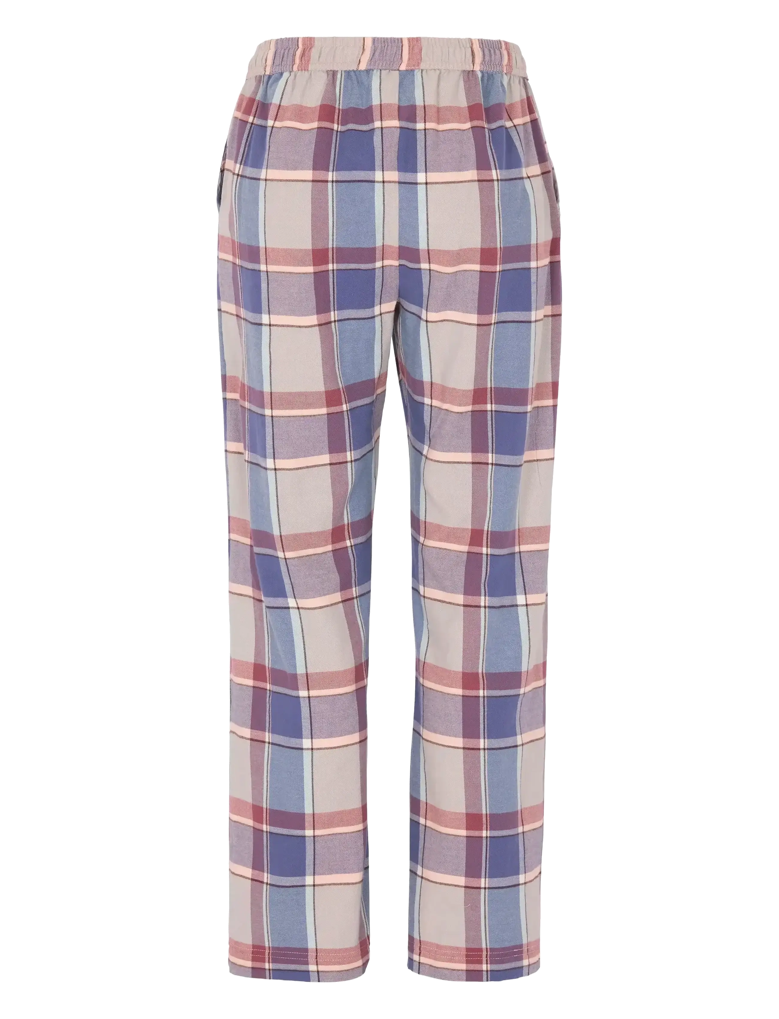 Damella of Sweden - Flannel pyjamas trousers - rose/blue - 2