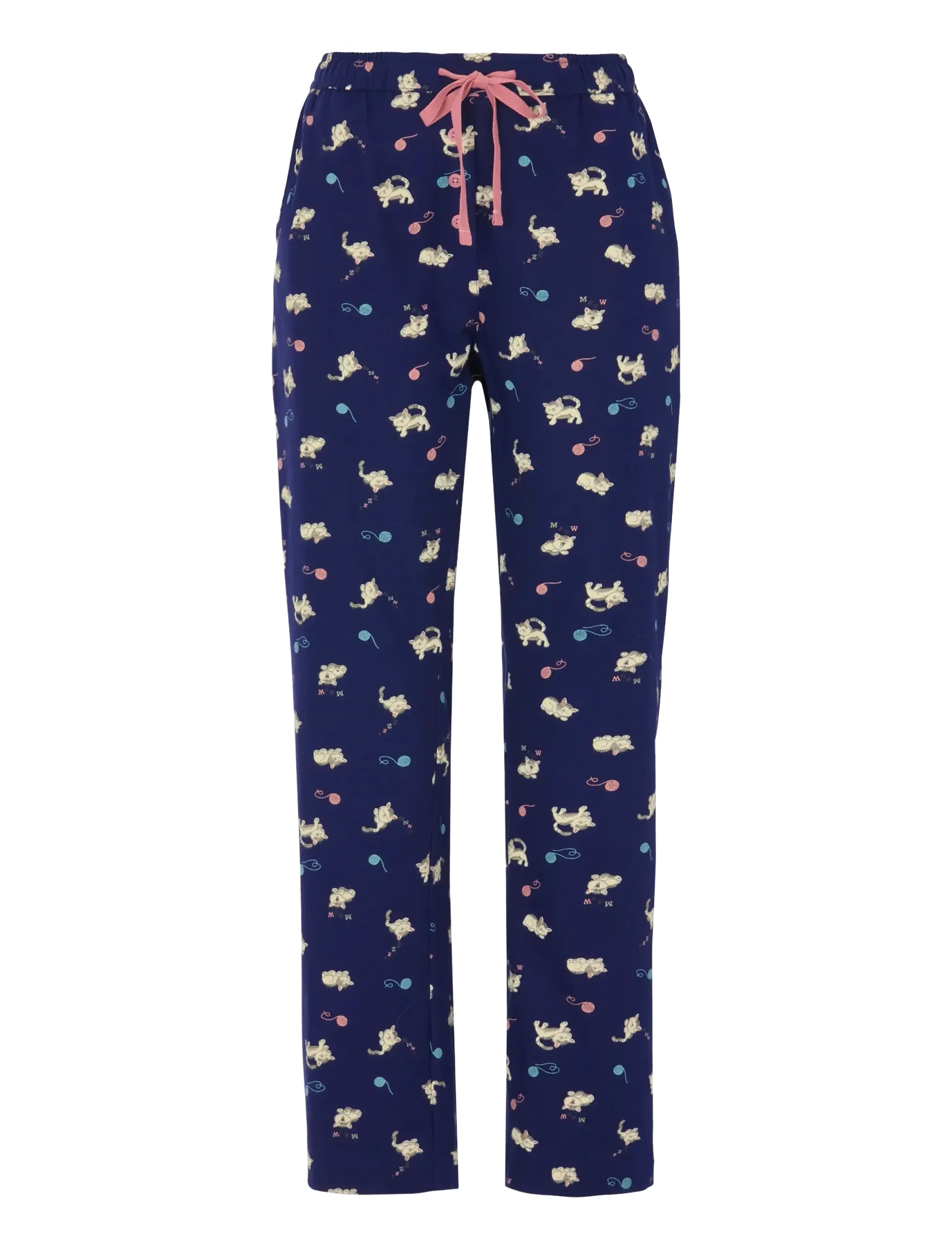 Damella of Sweden Pyjamas trousers - Hosen - NAVY / navy