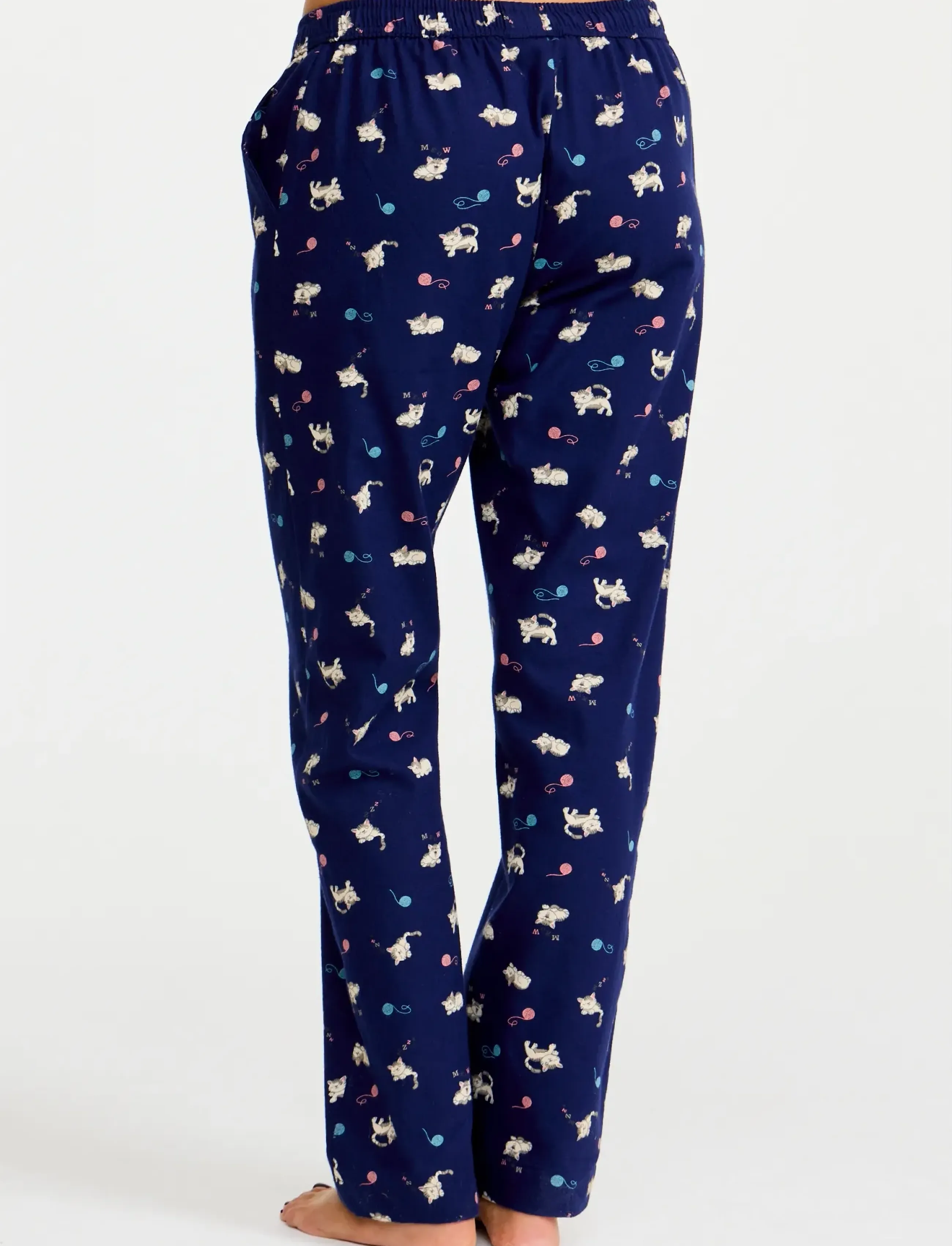 Damella of Sweden - Pyjamas trousers - pidžamas bikses - navy - 3