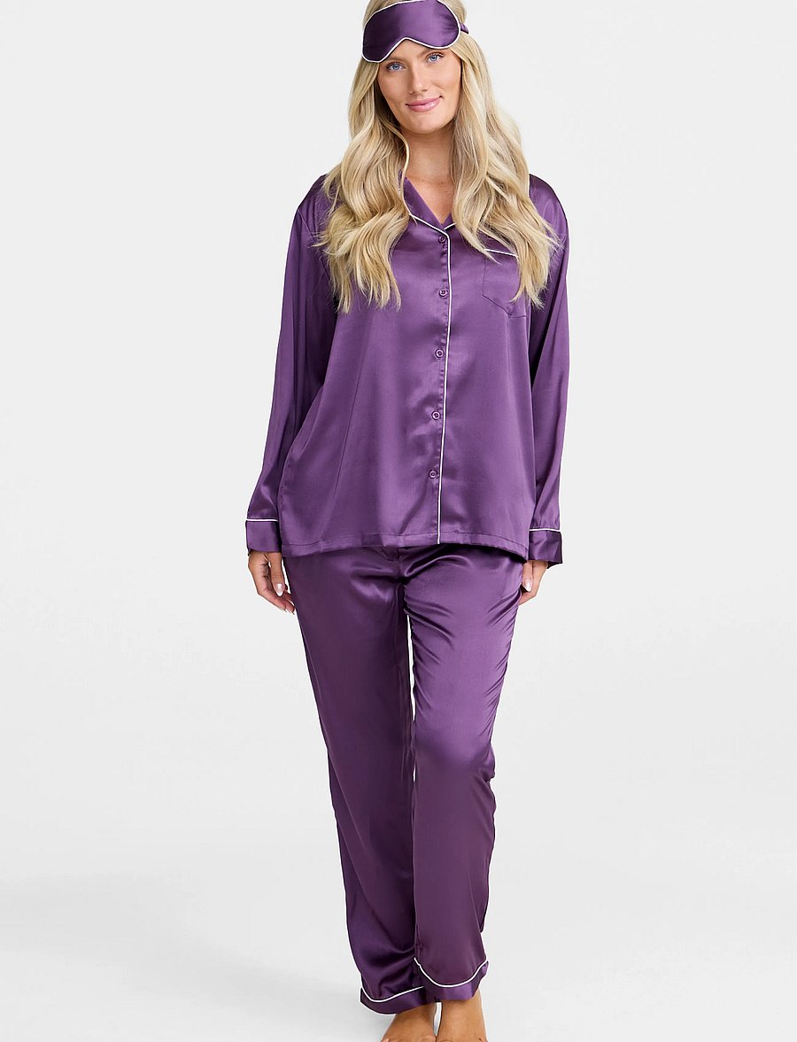 Damella of Sweden - Pyjamas - pyjamas - plum - 0