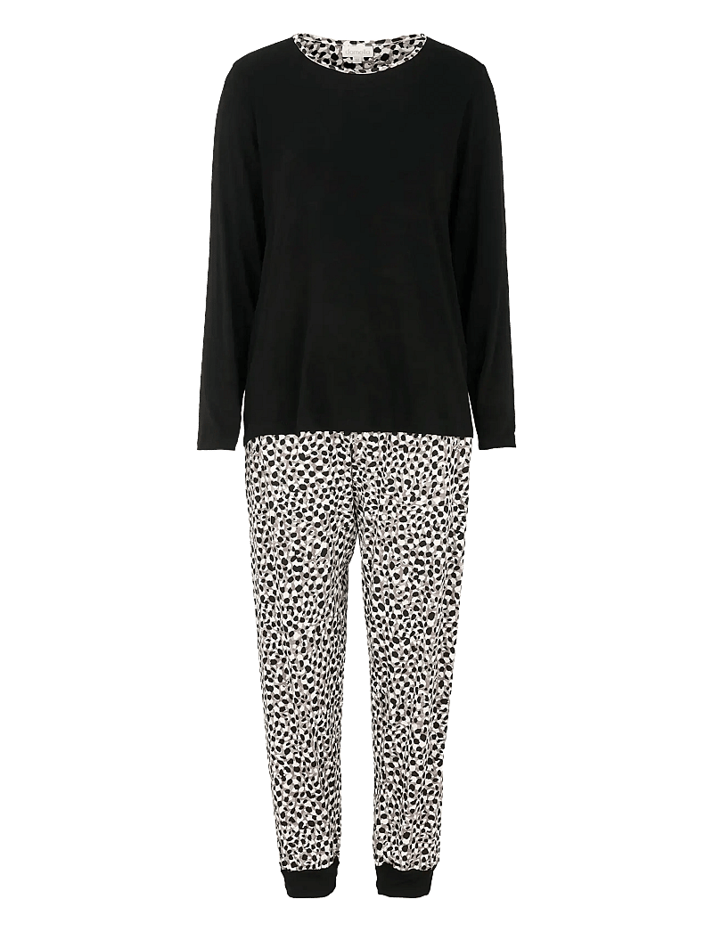 Damella of Sweden - Pyjamas - pidžaamad - nougat/black - 1