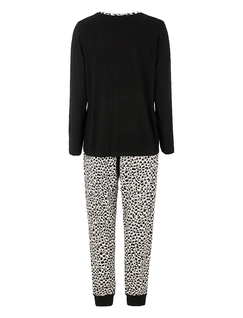 Damella of Sweden - Pyjamas - pidžaamad - nougat/black - 2