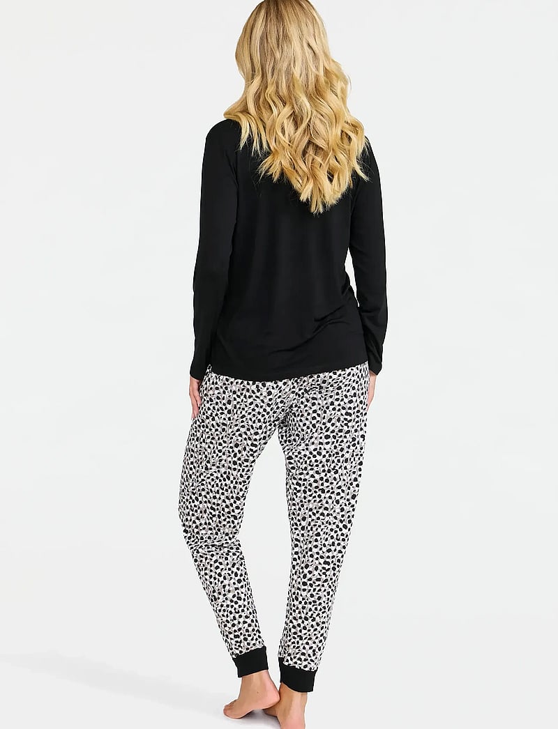 Damella of Sweden - Pyjamas - pidžaamad - nougat/black - 3