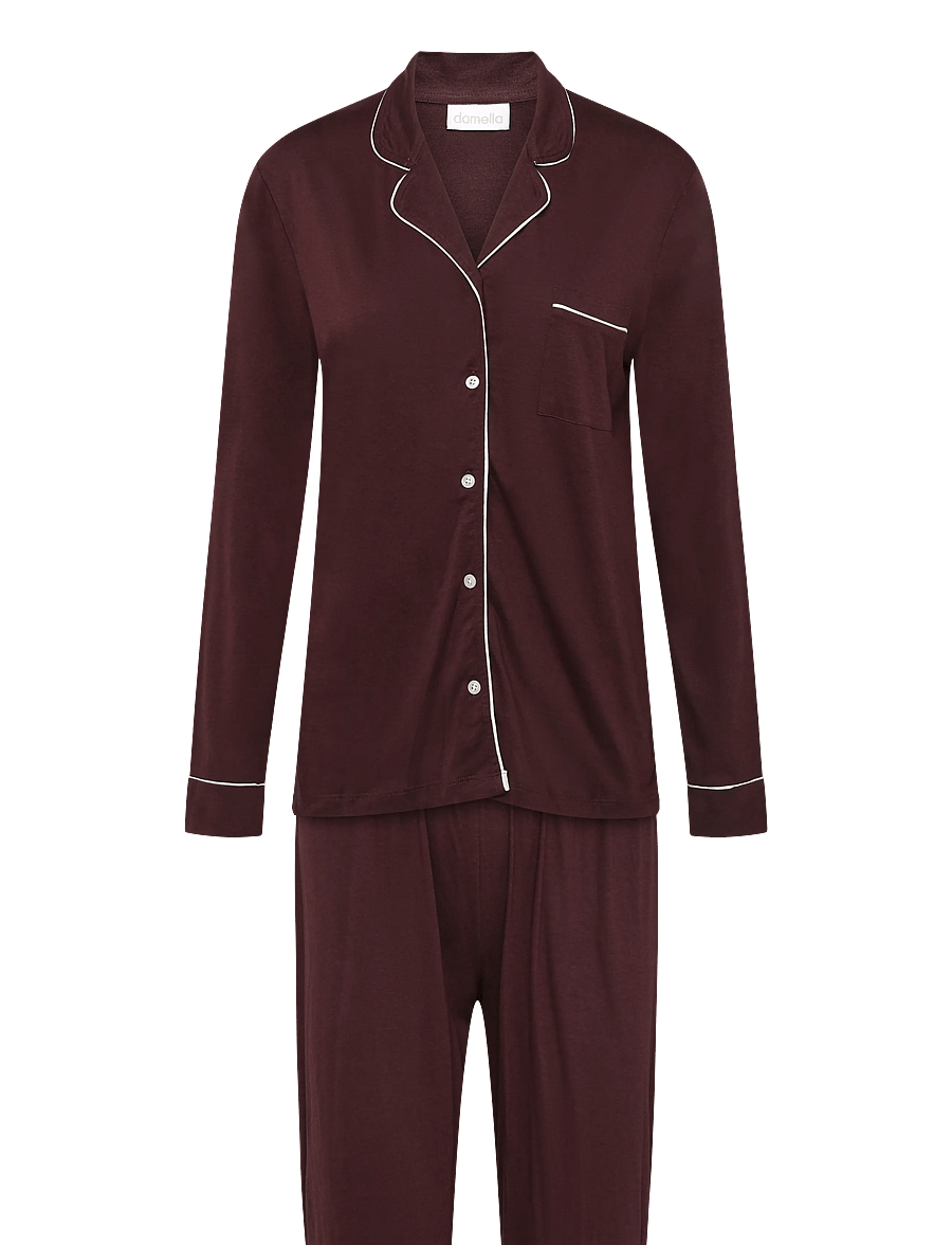 Damella of Sweden - Pajamas - pyjamas - chocolate - 1
