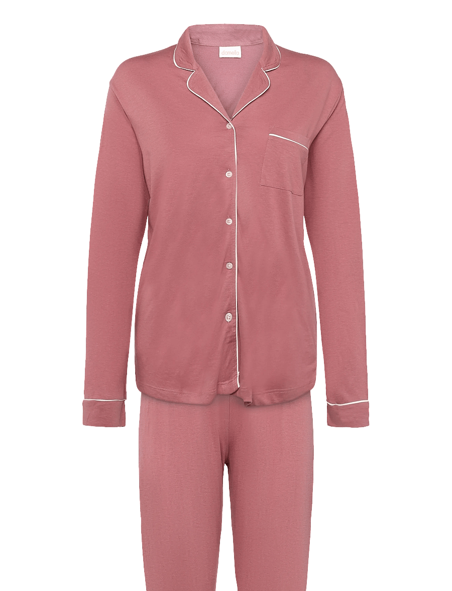 Damella of Sweden - Pajamas - pyjamas - rosewood - 0