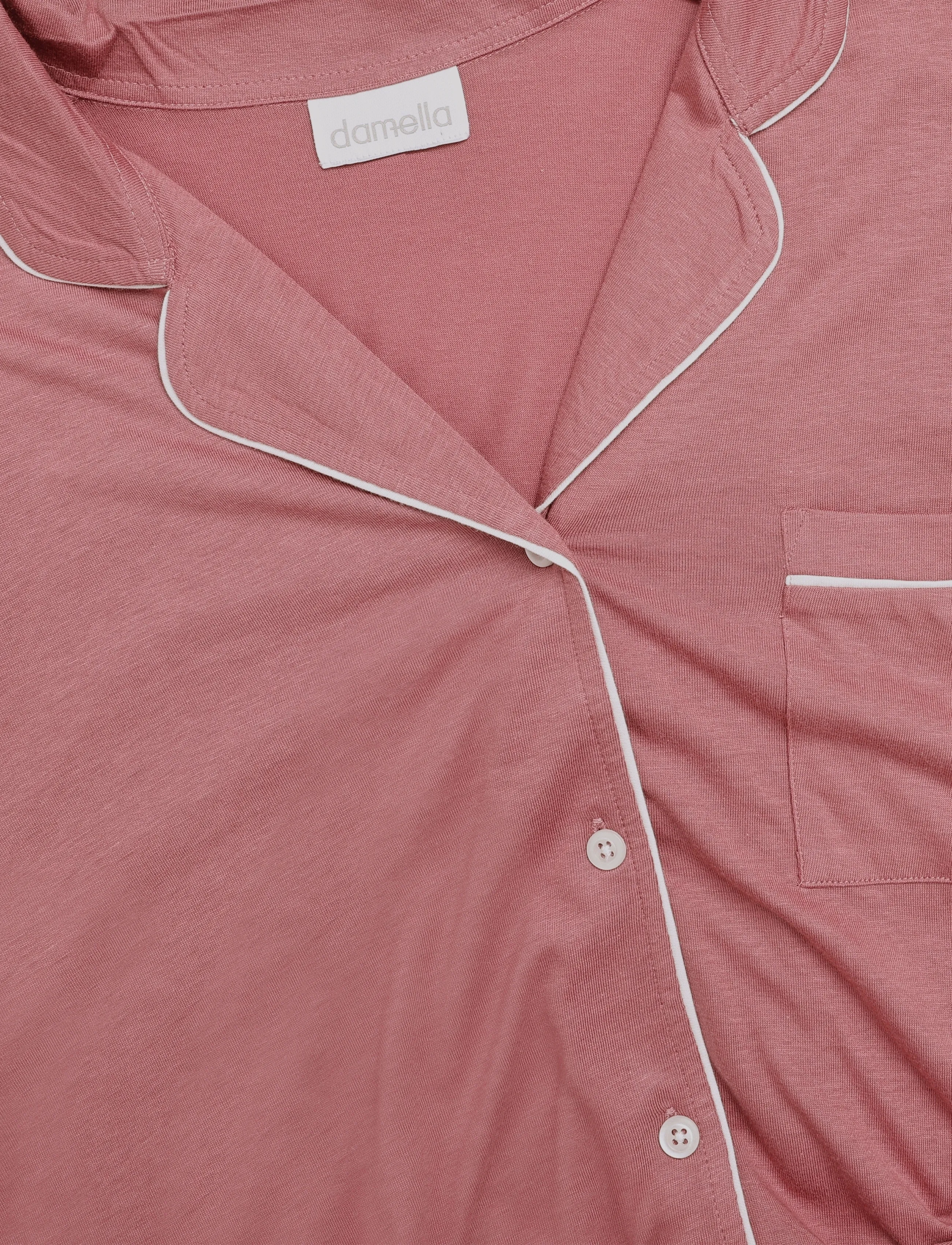 Damella of Sweden - Pajamas - pyjamas - rosewood - 4