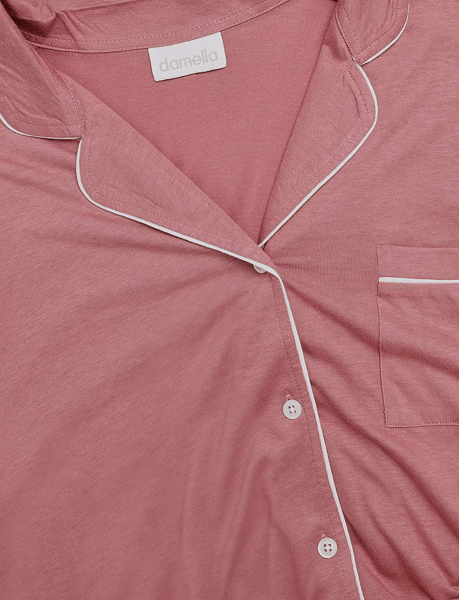 Damella of Sweden - Pajamas - pyjamas - rosewood - 4