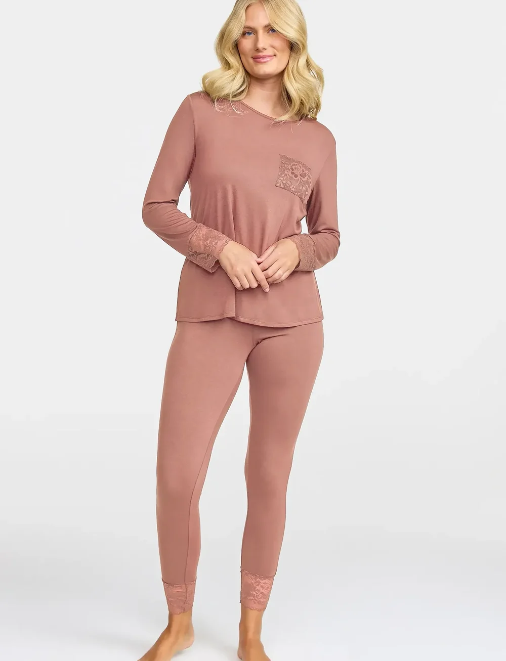Damella of Sweden - Pyjamas - pyjamas - rosewood - 0