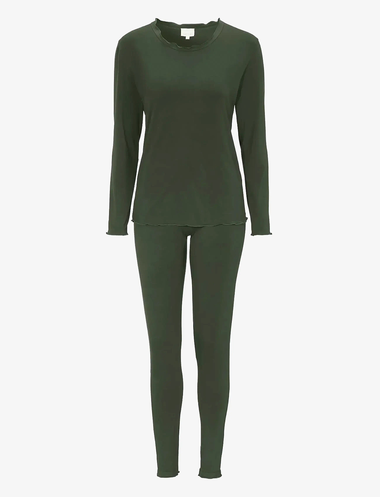 Damella of Sweden - Pyjamas - pyjamas - dark olive - 1