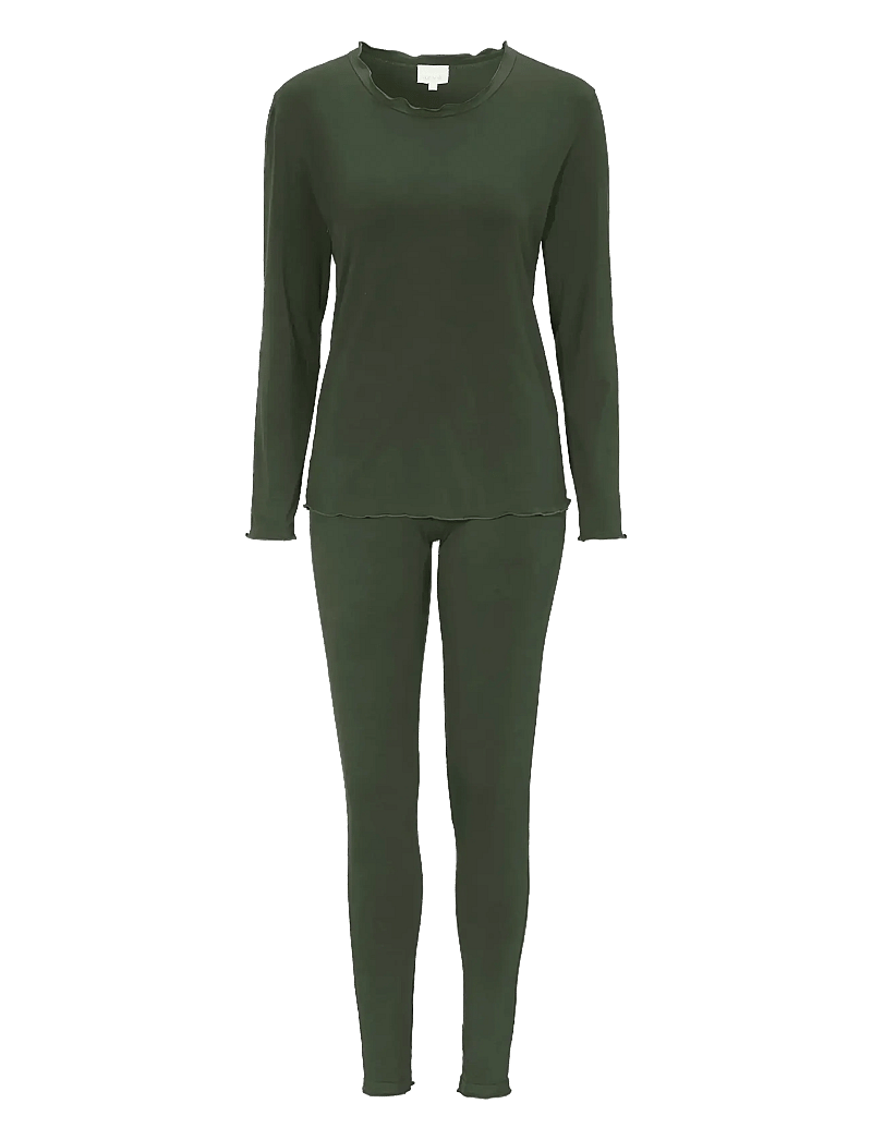 Damella of Sweden - Pyjamas - pyjamas - dark olive - 1