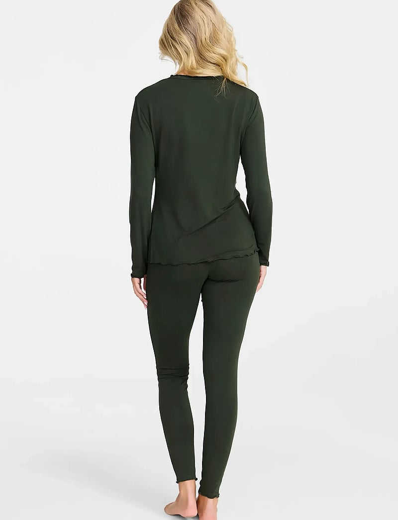 Damella of Sweden - Pyjamas - pyjamas - dark olive - 2